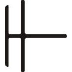 Signcomp 1910 1-1/2" Standard Divider