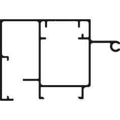 Signcomp 2045 2-1/4" Retainer