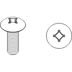 Signcomp 5180 1/4" x 3/4" Closure Screw
