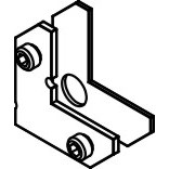 Signcomp 5890 Soft Signage Corner Key 2 PC