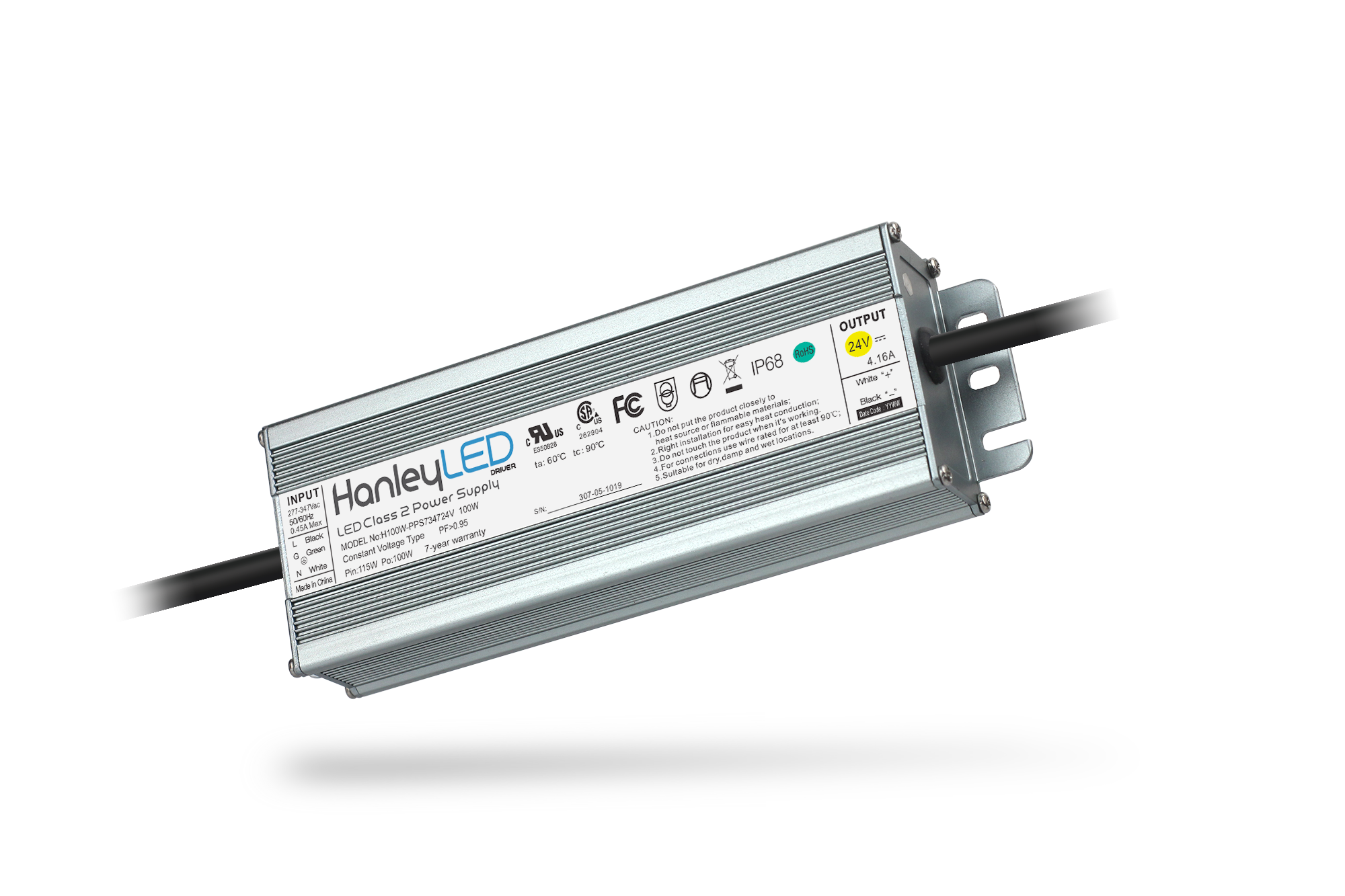 HanleyLED 347V Input Premium Power Supplies