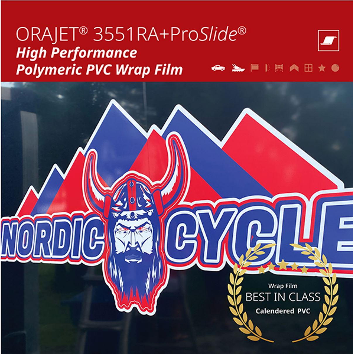 ORAJET® 3551RA+PROSLIDE® High Performance Polymeric PVC Digital Media
