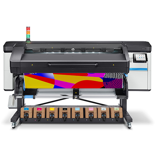 HP Latex 800 front with printed media