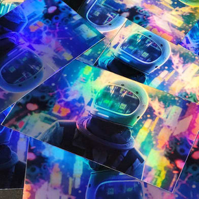 Briteline Holographic Rainbow Film