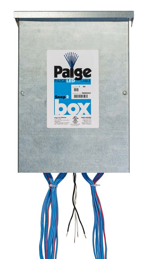 PAIGE SNAP 2 PWR SUP BOX 11.5" X 7" X 3"  980054C
