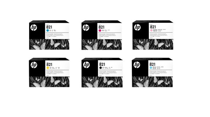 HP 821 Latex Inks